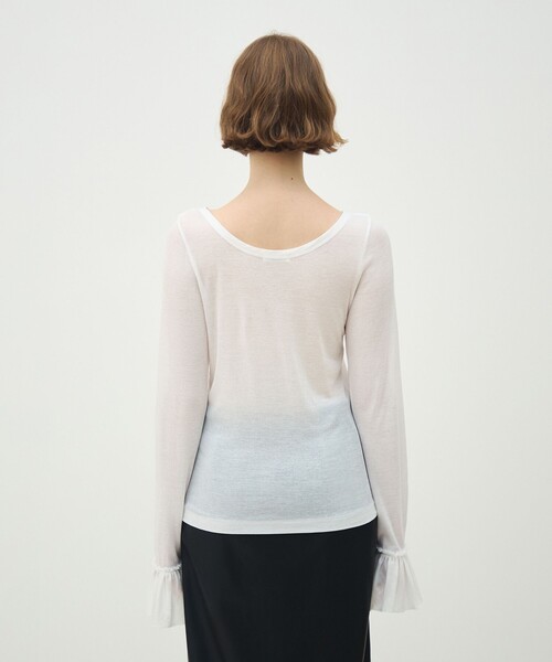 MACPHEE（マカフィー） tシャツ シアージャージーコンビ ラウンド