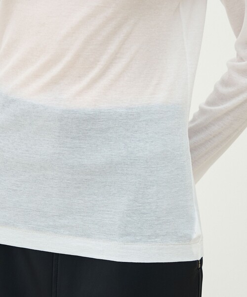 MACPHEE（マカフィー） tシャツ シアージャージーコンビ ラウンド
