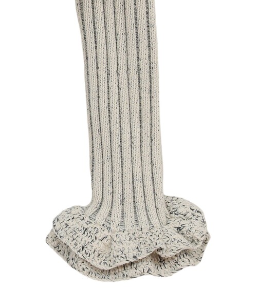 CLANE（クラネ） カーディガン 「CLANE/クラネ」W FACE SHORT FRILLED