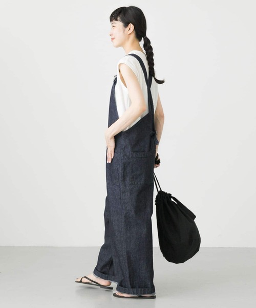 かぐれ オーバーオール FREE インディゴブルー レディース : ZOZOTOWN