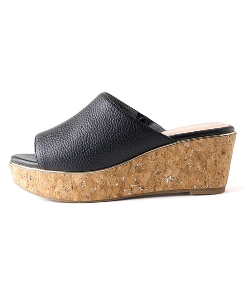「coca(ANDEX shoes product)」 ミュール SMALL ブラック レディース_画像4