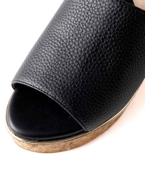 「coca(ANDEX shoes product)」 ミュール SMALL ブラック レディース_画像7