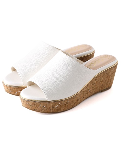 「coca(ANDEX shoes product)」 ミュール SMALL ブラック レディース_画像9