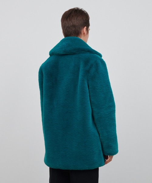 「jakke」 コート 8 ブルー レディース_画像4