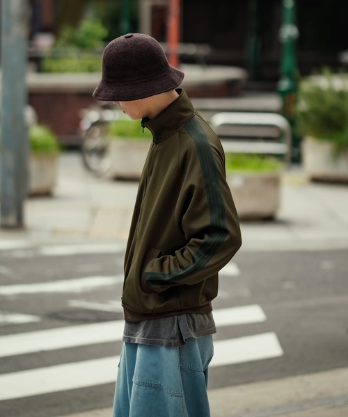 「improves」 「SIDEWAY STANCE」ジャージブルゾン SMALL ネイビー メンズ_画像8