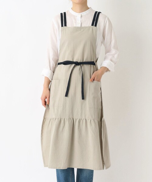 212 KITCHEN STORE エプロン 3Wayギャザーエプロン GY 「212K