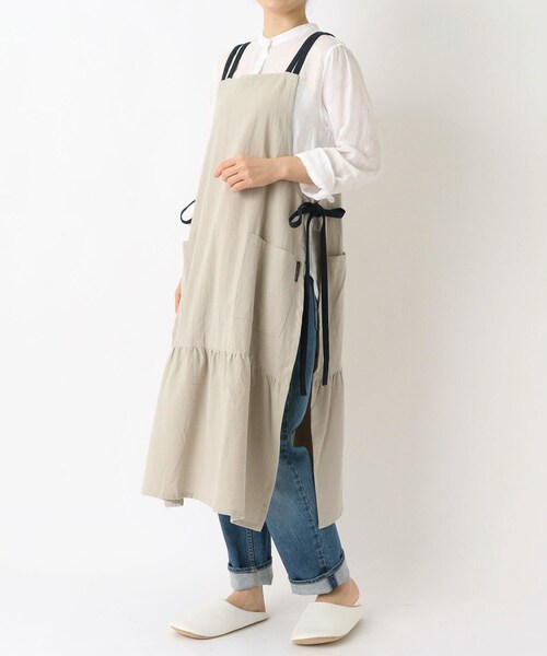 212 KITCHEN STORE エプロン 3Wayギャザーエプロン GY 「212K