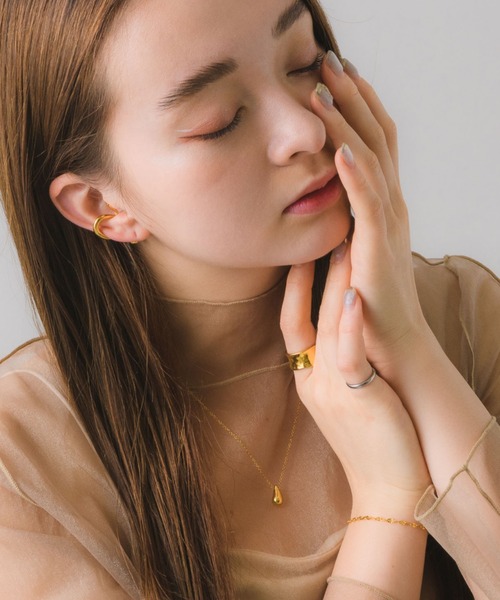 「muku」 ネックレス 45cm ゴールド レディース_画像6