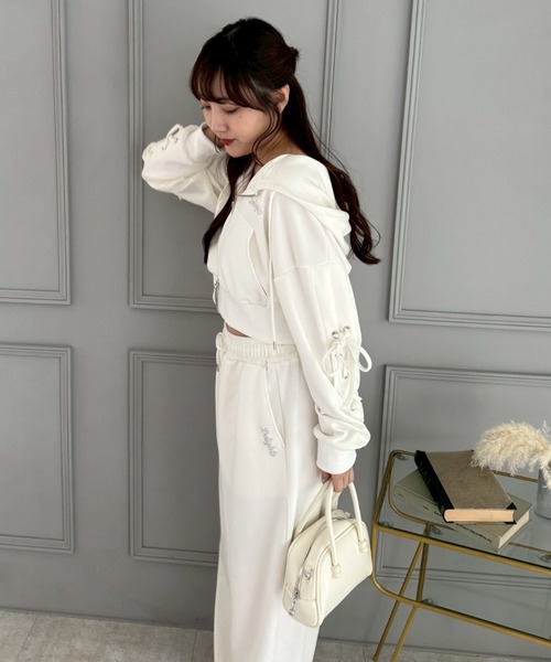 continuer de NICE CLAUP スウェットパンツ ジャージ 「set upで