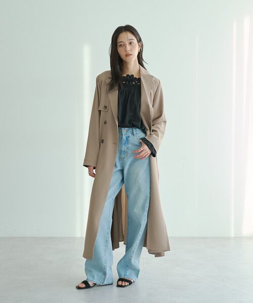 YECCA VECCA（イェッカヴェッカ） トレンチコート コート 「UVカット