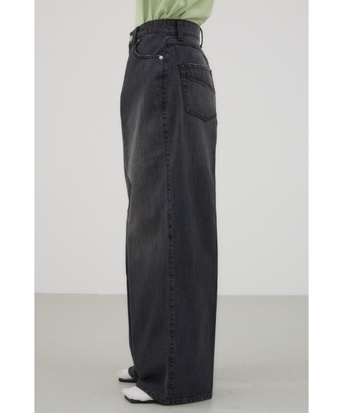 「crie conforto」 デニムパンツ MEDIUM ライトブルー レディース_画像6