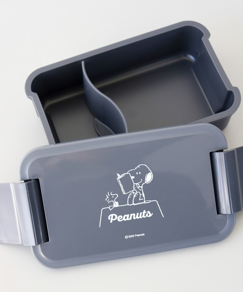 PEANUTS 弁当箱 「PEANUTS/ピーナッツ」スヌーピー ブラックシリーズ