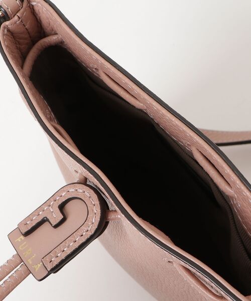 「FURLA」 ワンポイントショルダーバッグ - ピンク レディース_画像4