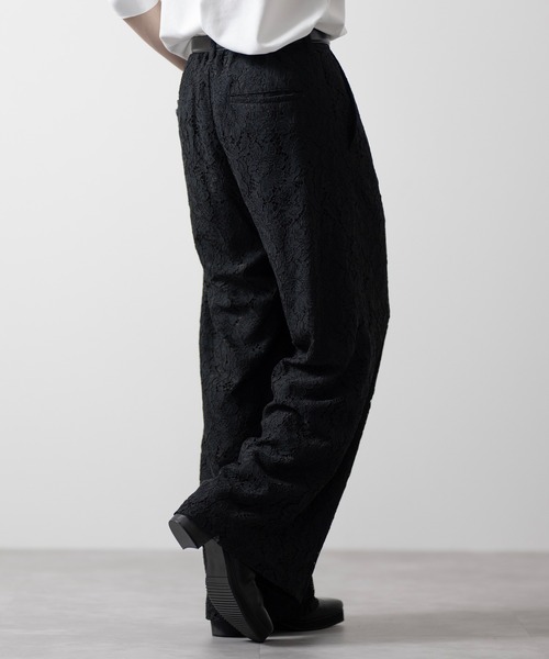 「CLEL」 ブーツカットパンツ S チャコールグレー メンズ_画像8