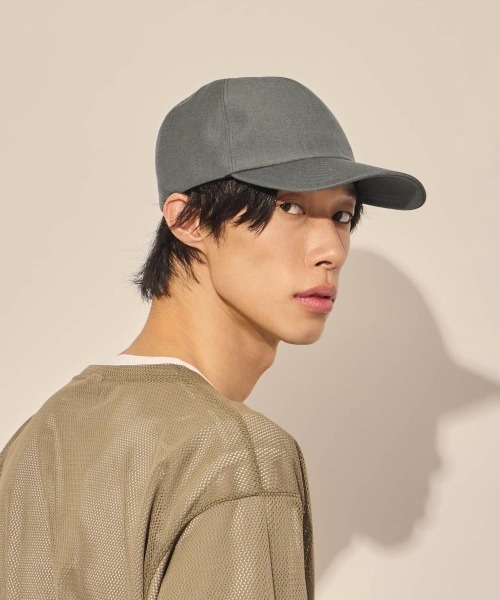 arth　アース　カンカン帽　帽子 日本製　59㎝ arth（アース） キャップ 帽子 Wo/Li 6P Cap / アース メンズ