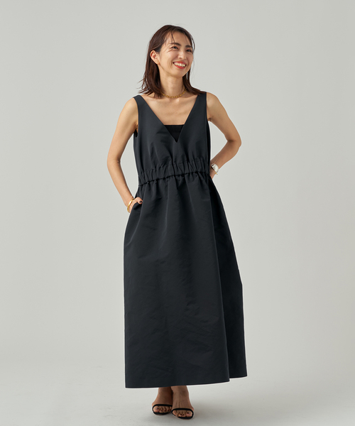 saqui ワンピース サキ Taffeta Jumper ドレス 26SS09 : ZOZOTOWN saqui ワンピース サキ Taffeta Jumper ドレス 26SS09 : ZOZOTOWN