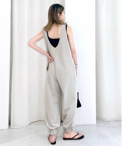 「BABYLONE」 オールインワン FREE オレンジ系その他2 レディース_画像2