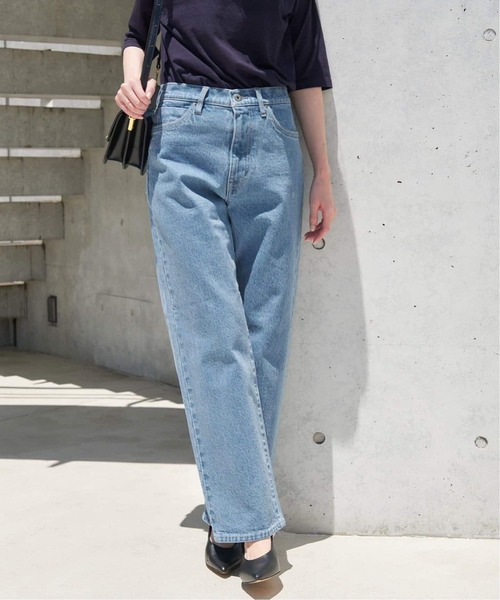 SLOBE IENA（スローブイエナ） デニムパンツ 38 サックスブルー