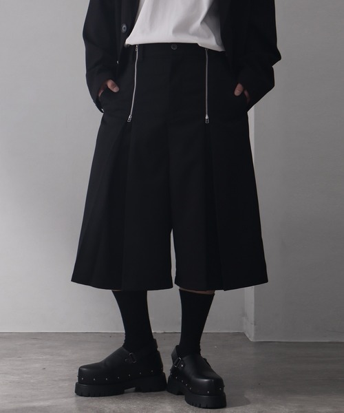 GARETH PUGH スラックスハーフパンツ welise（ウェライズ） ハーフパンツ スラックス 「welise/ウェライズ