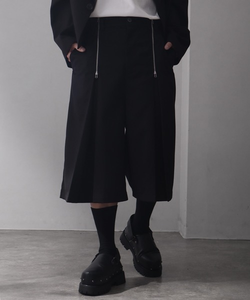 GARETH PUGH スラックスハーフパンツ welise（ウェライズ） ハーフパンツ スラックス 短パン 「welise