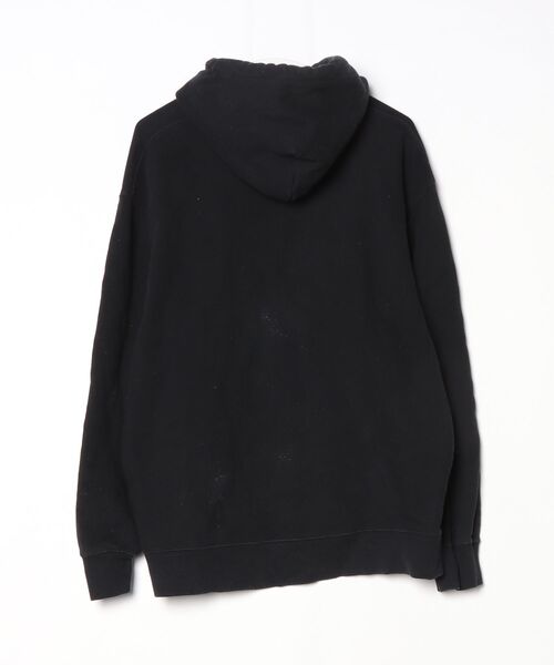 「NEW ERA」 ワンポイントプルオーバーパーカー X-LARGE ブラック メンズ_画像2