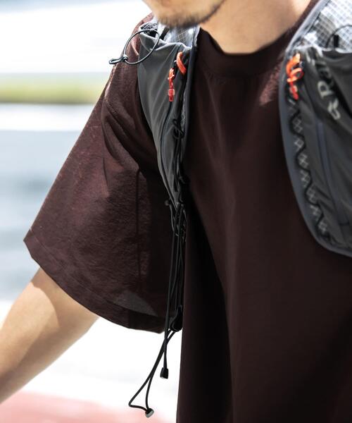 tシャツ 「吸水速乾/通気性/軽量」DOT AIR SHORT-SLEEVE PULLOVER メンズの画像