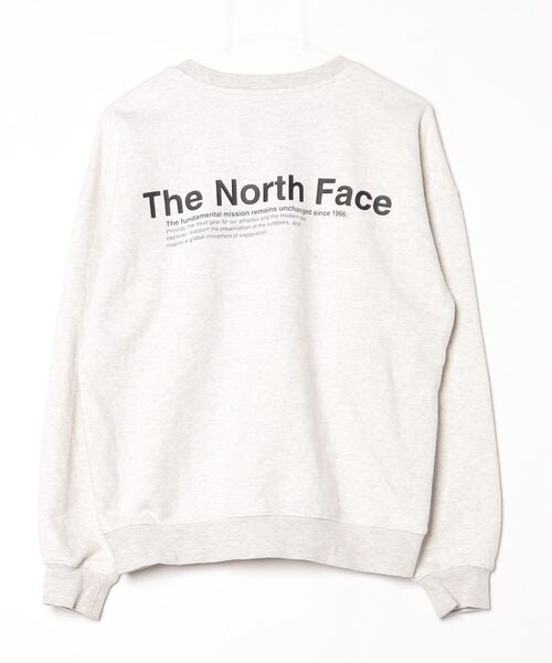 「THE NORTH FACE」 ワンポイントスウェットカットソー X-SMALL グレー メンズ_画像2