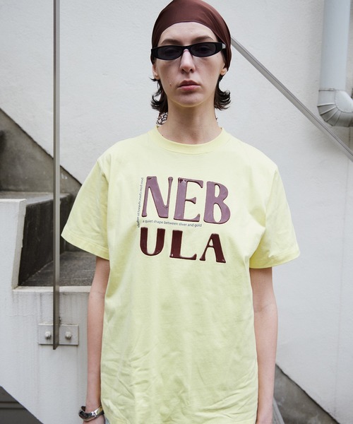 tシャツ 「PRE-ORDER」NEBULA Logo T-Shirt/NEBULAロゴTシャツ レディースの画像