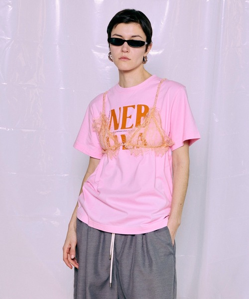 tシャツ 「PRE-ORDER」NEBULA Logo T-Shirt/NEBULAロゴTシャツ レディースの画像