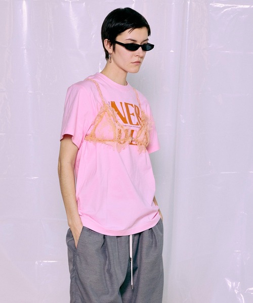 tシャツ 「PRE-ORDER」NEBULA Logo T-Shirt/NEBULAロゴTシャツ レディースの画像