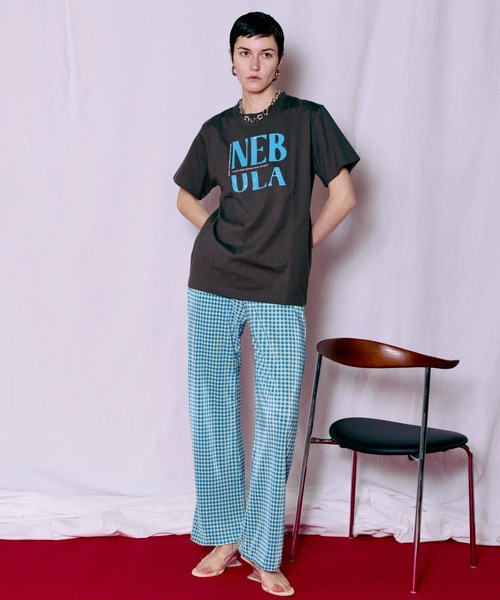 tシャツ 「PRE-ORDER」NEBULA Logo T-Shirt/NEBULAロゴTシャツ レディースの画像