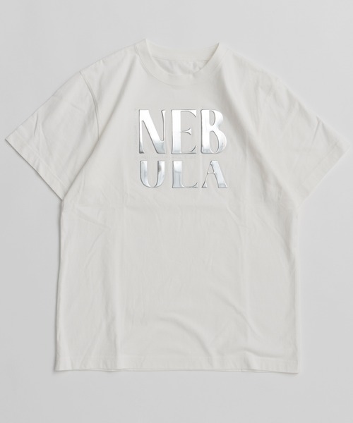tシャツ 「PRE-ORDER」NEBULA Logo T-Shirt/NEBULAロゴTシャツ レディースの画像