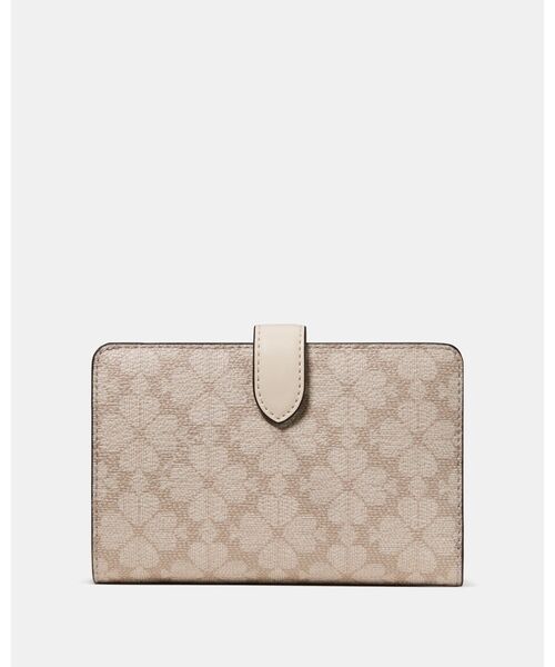 美品 kate spade スペードフラワー ミディアム ビフォイド ウォレット kate spade NEW YORK（ケイト・スペード ニューヨーク） 財布 スペード