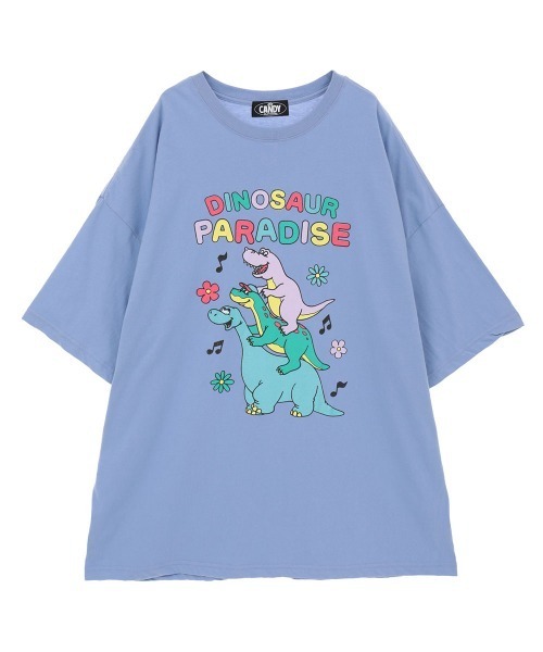 Candy Stripper（キャンディーストリッパー） tシャツ DINOSAUR
