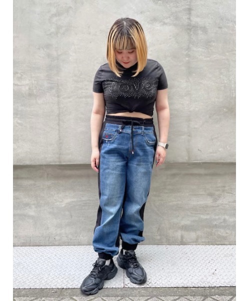 「Desigual」 デニムパンツ X-SMALL ブルー レディースの画像