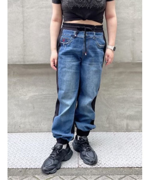 「Desigual」 デニムパンツ X-SMALL ブルー レディースの画像