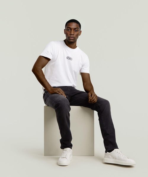 G-STAR RAW 「G-STAR」 デニムパンツ 34/32 ブラック系その他 メンズ 