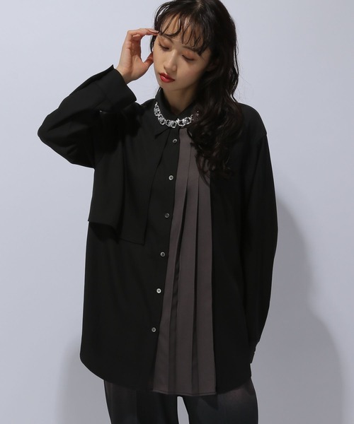 「HARE」 長袖シャツ FREE ブルー レディース_画像4