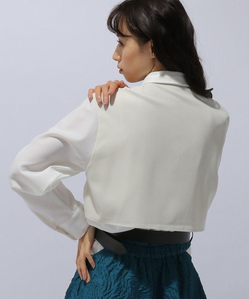 「HARE」 長袖シャツ FREE ブルー レディース_画像6