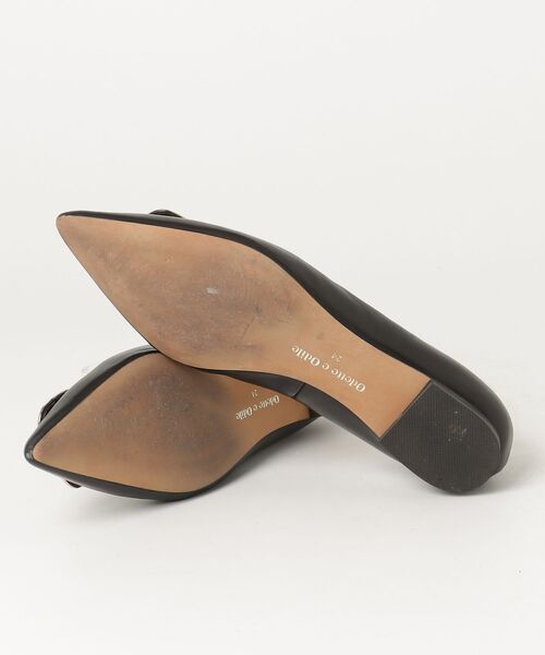 「ODETTE E ODILE」 フラットパンプス 24cm ブラック レディース_画像3