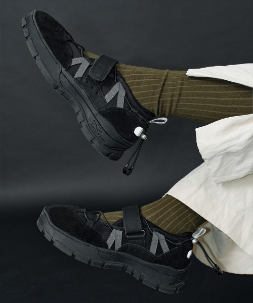「ROCKFISH WEATHERWEAR」 ローカットスニーカー 24.5cm ブラック レディース_画像3