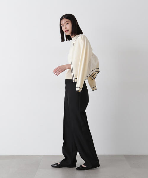 「N.(N. Natural Beauty Basic)」 ニットアンサンブル MEDIUM ブルー レディース_画像7