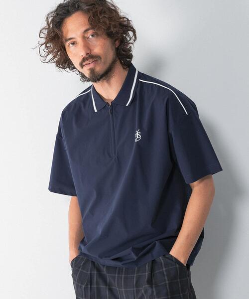 URBAN RESEARCH Sonny Label tシャツ OOPS 撥水襟付きTシャツ メンズ