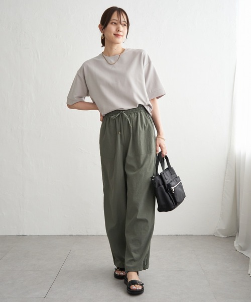 ikka（イッカ） tシャツ 半袖 冷感スウェットライク半袖プルオーバー