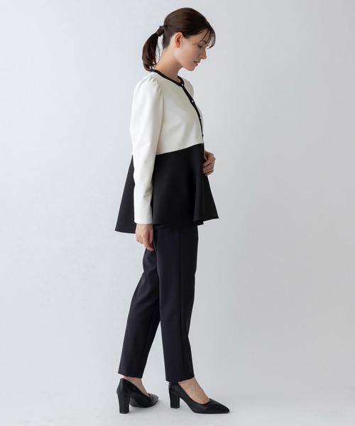 「Sono」 長袖ブラウス 1 ネイビー レディース_画像7