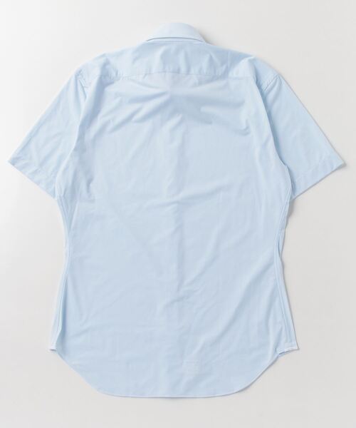 「BRILLA per il gusto」 半袖シャツ SMALL サックスブルー メンズ_画像3