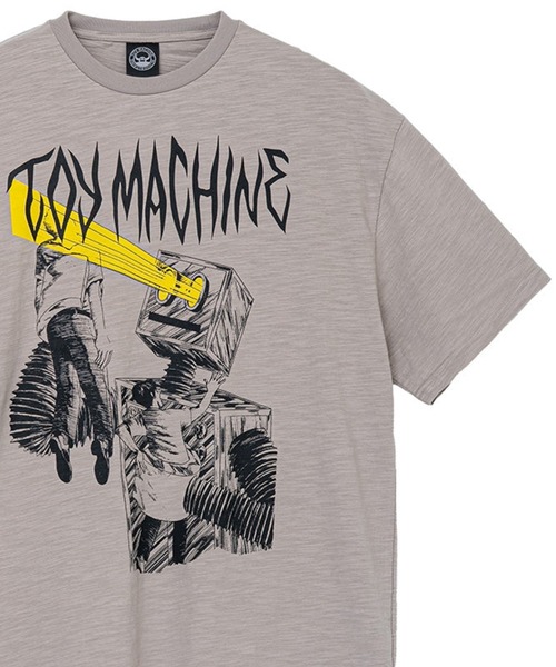 TOY MACHINE（トイマシーン） tシャツ TM HORROR SHOW SLUB YARN SS