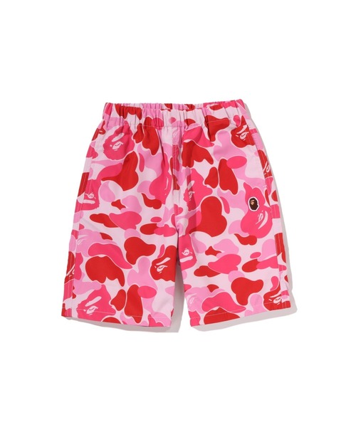パンツ ABC CAMO APE HEAD ONE POINT BEACH SHORTS キッズ 子供服 男の子 女の子の画像