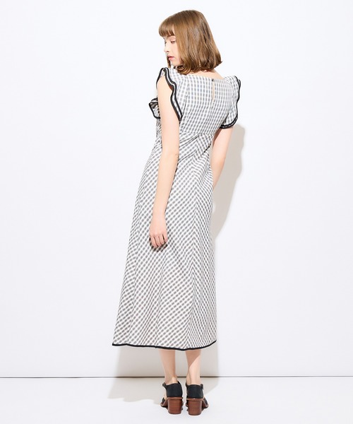 「DEICY」 半袖ワンピース 1 ブルー レディース_画像8