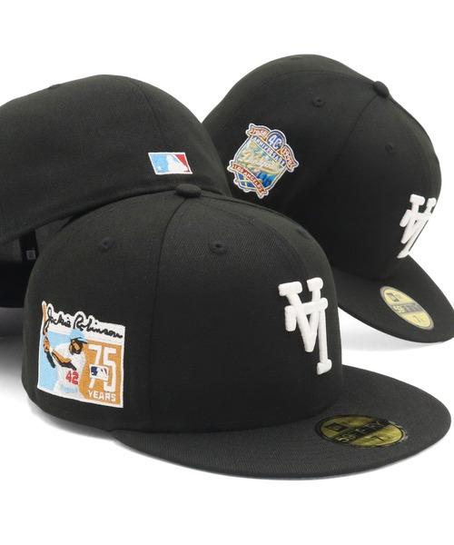 NEW ERA（ニューエラ） キャップ 7 1/8 ブラック メンズ : ZOZOTOWN